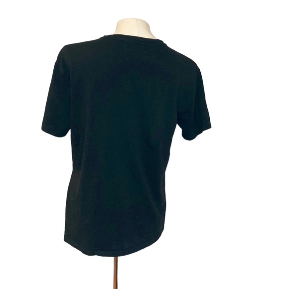 Oak + Fort Black Knotted Side Slit Top Women’s Small - Picture 7 of 9